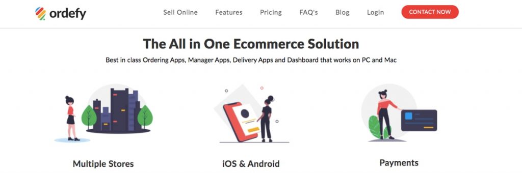 Ordefy eCommerce Platform for small businesses