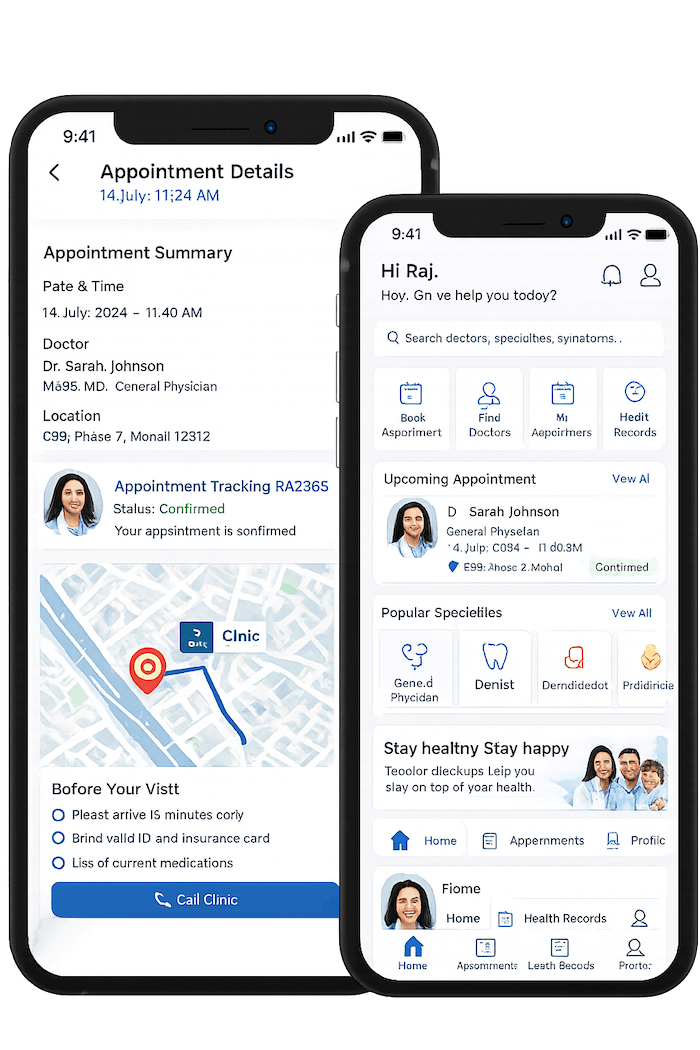 Doctor Appoinment App Company Patient app