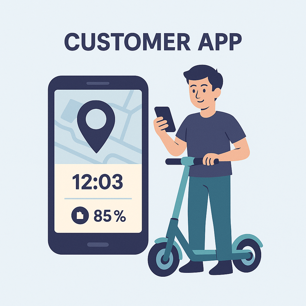 e-Scooter Customer App