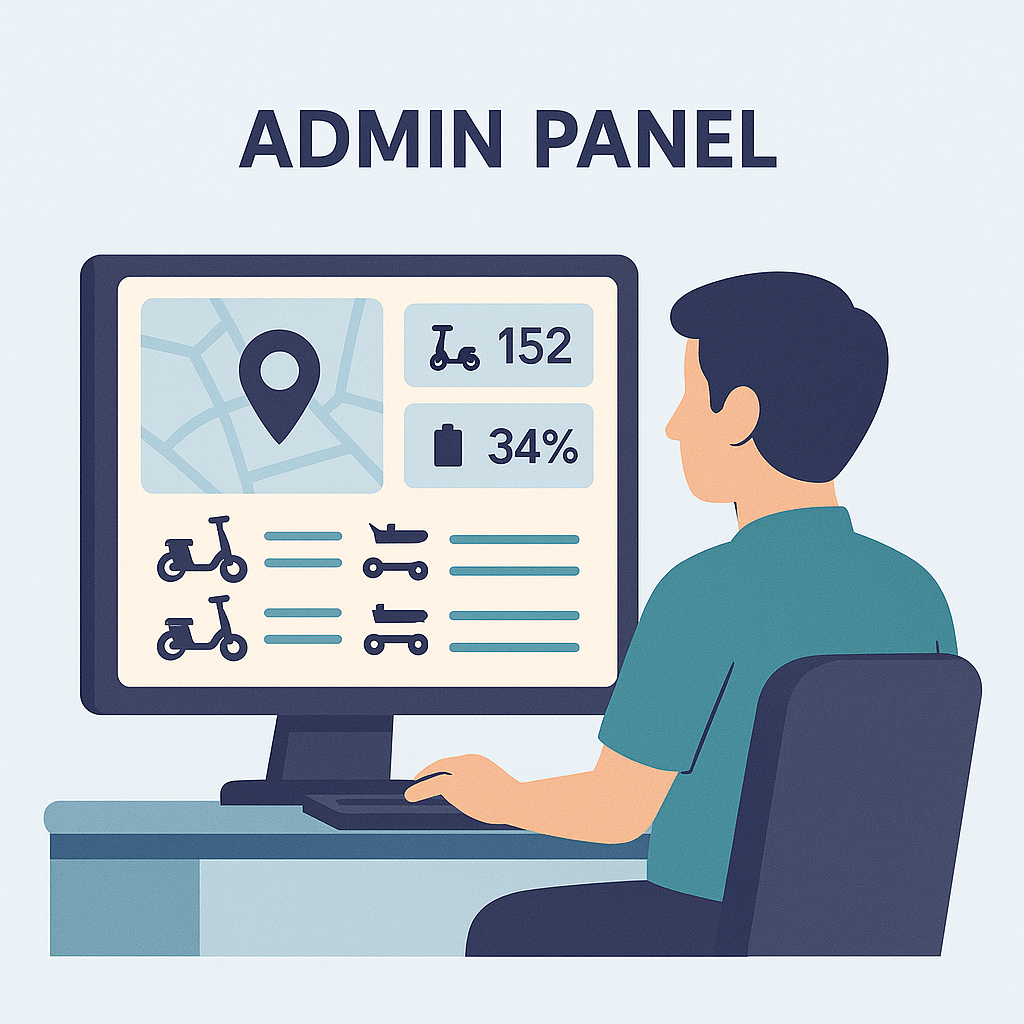 e-Scooter Admin Panel