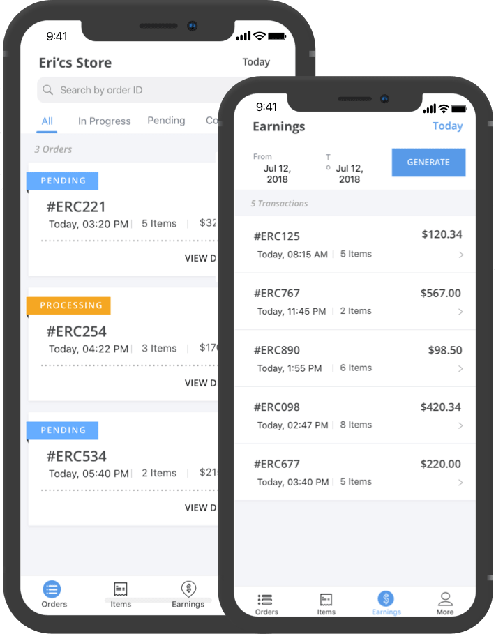food ordering manager app development company