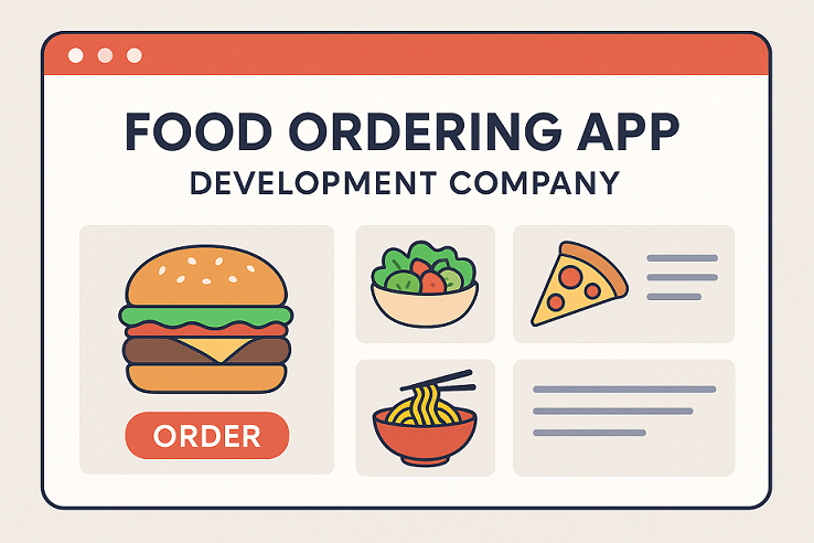 food ordering development company website