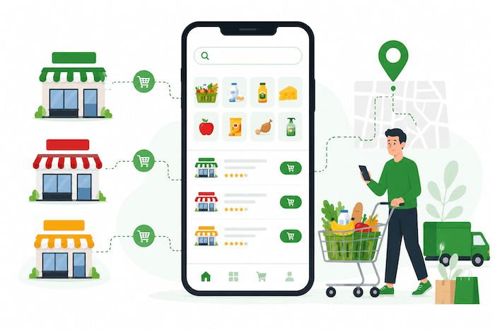 Online Grocery Marketplace