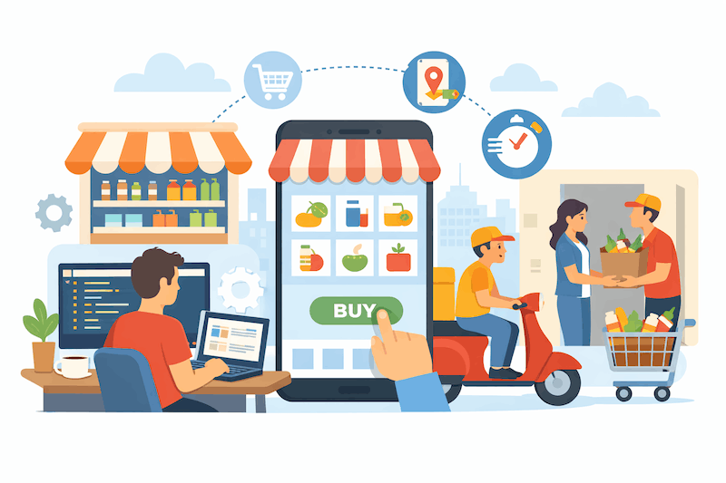 On Demand Grocery App Development Services To Transform Your Store
