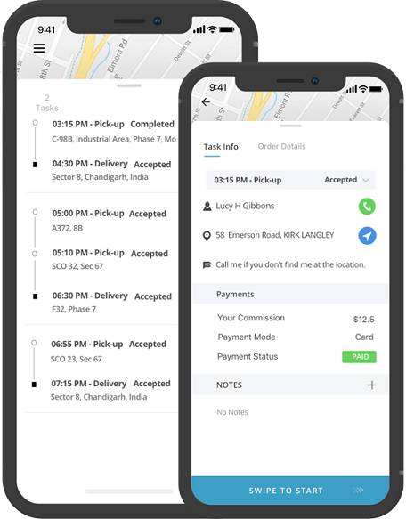 Liquor Delivery Agent App