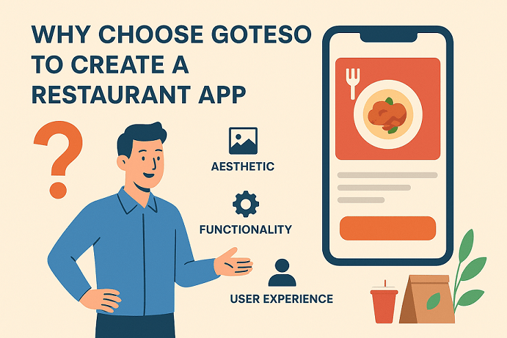 Why Choose Goteso to Create a Restaurant App