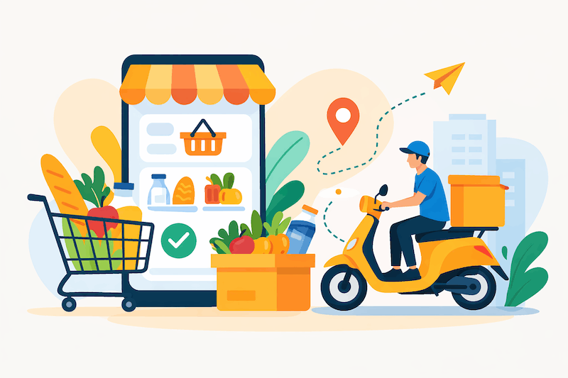 Grocery Delivery Software Development Company In India