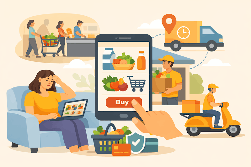 Today's Online Grocery Shopping Scenario