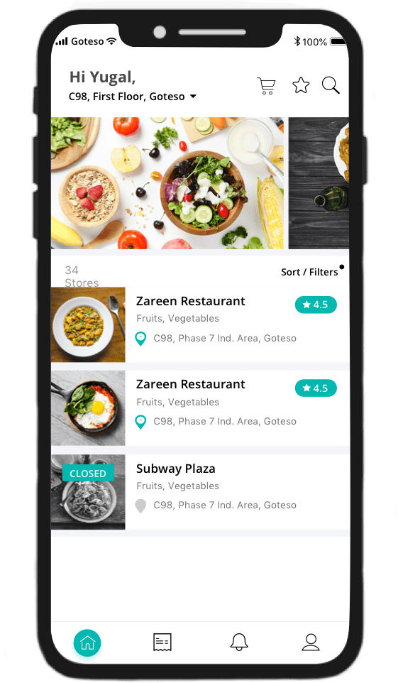 Deliveroo Customer App