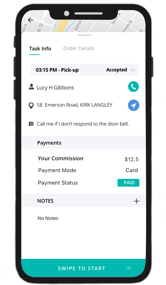 Deliveroo Driver App