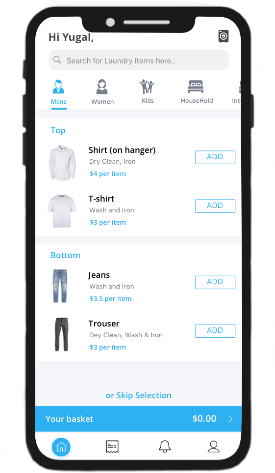 Flycleaners Customer App