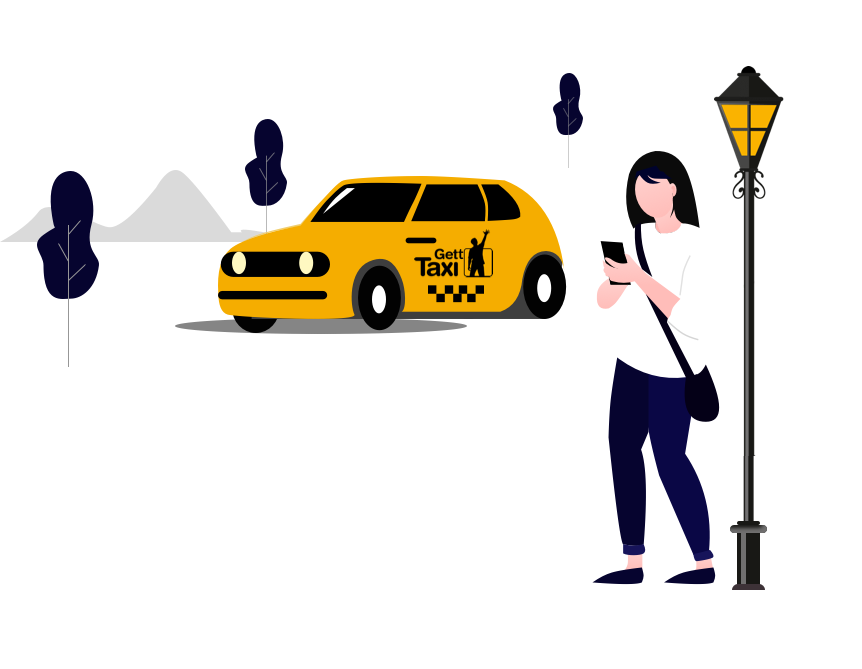 Gett App Clone Banner