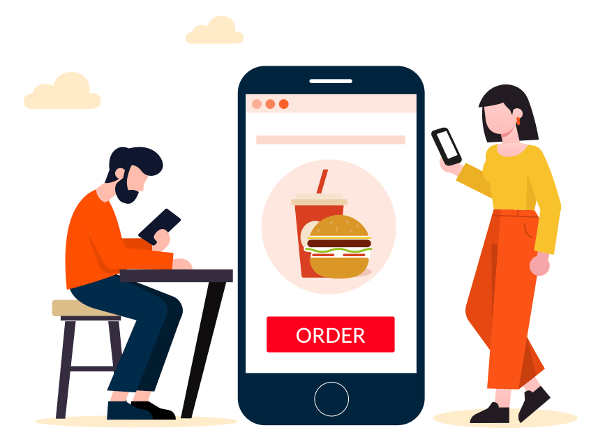 Food order app. Ordering food. How ordering food анимация. Bespoke application.