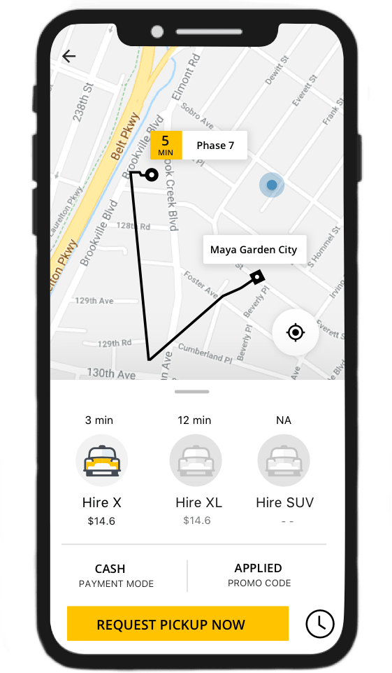 Mytaxi Customer App