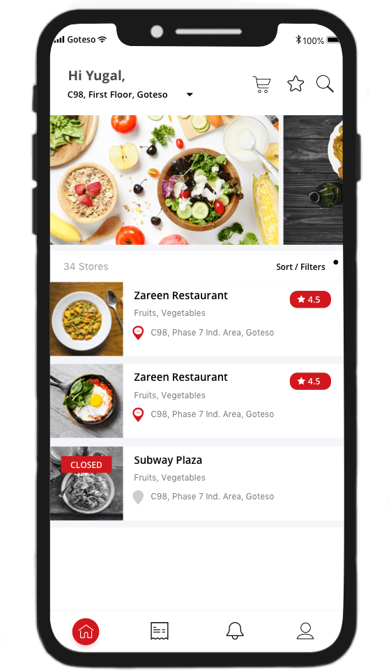 Zomato Clone | Get Best Restaurant Finder And Food ...