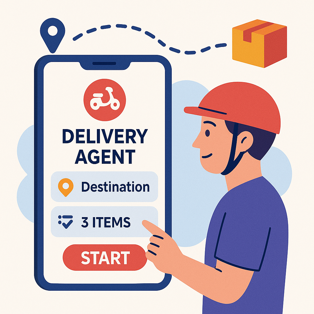 Delivery Agent App