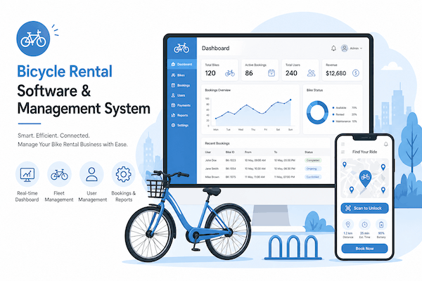 Bicycle Rental Software & Management System