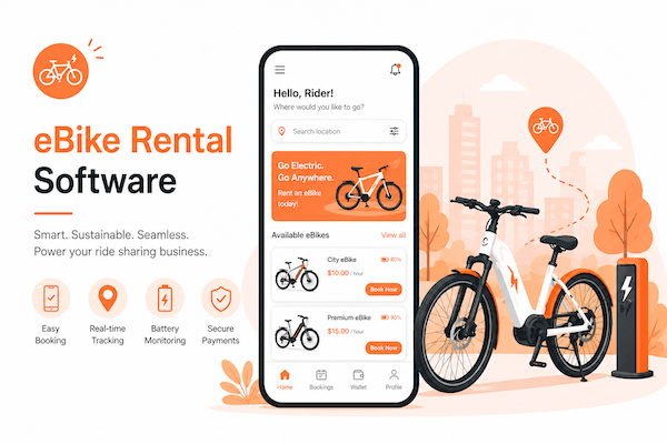 eBike Rental Software