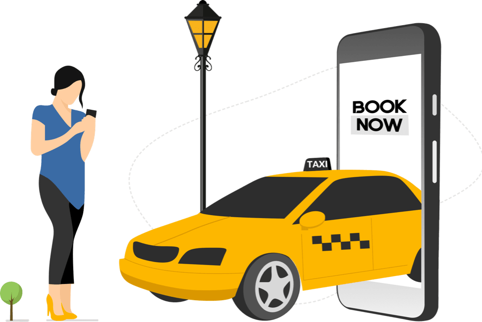 Taxi App Development Banner