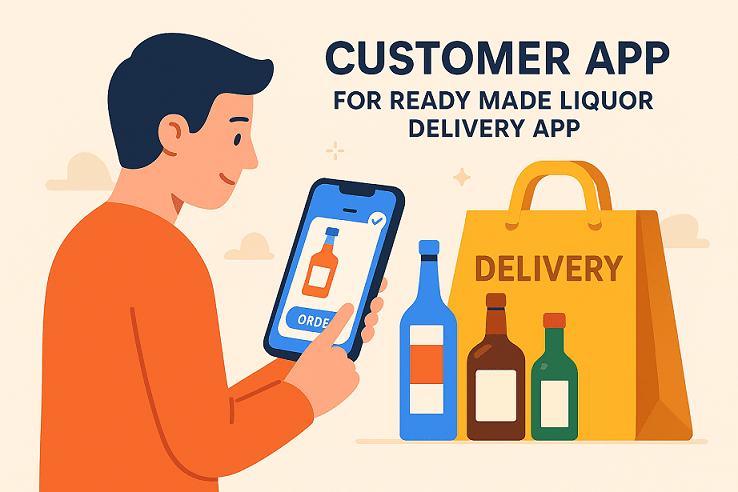 Ready Made Liquor Delivery customer App