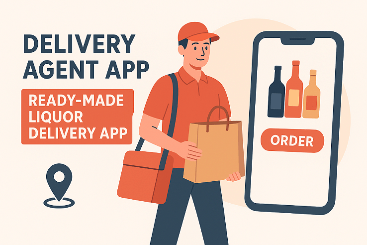 Ready Made Liquor Delivery agent app