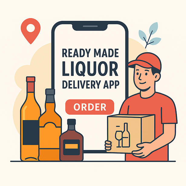 Readymade Liquor Delivery App