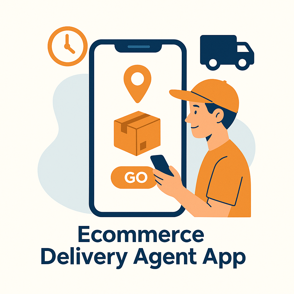 ecommerce delivery agent app