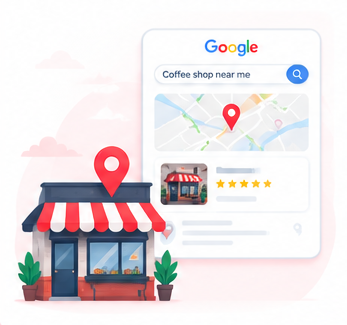 Improved local visibility through local search results