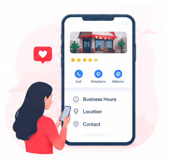 Improved user experience for local customers