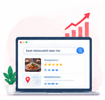 Increased website traffic from local search