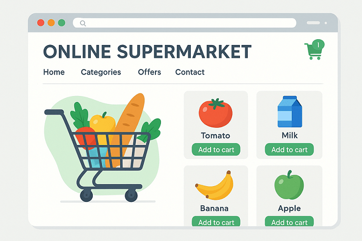 Supermarket Website