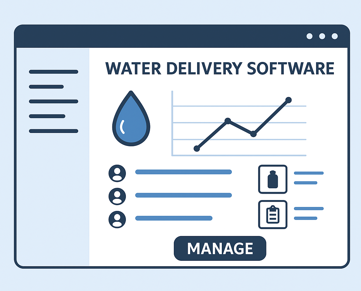 water-delivery admin panel