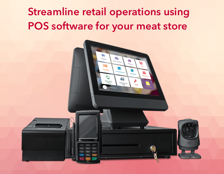 POS Software For Online Meat Store