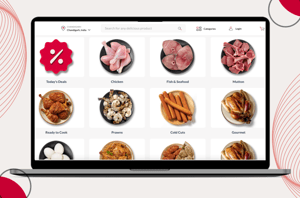 Website For Online Meat Shop