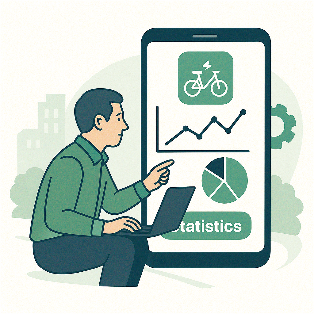 e-Bike Operation Manager app