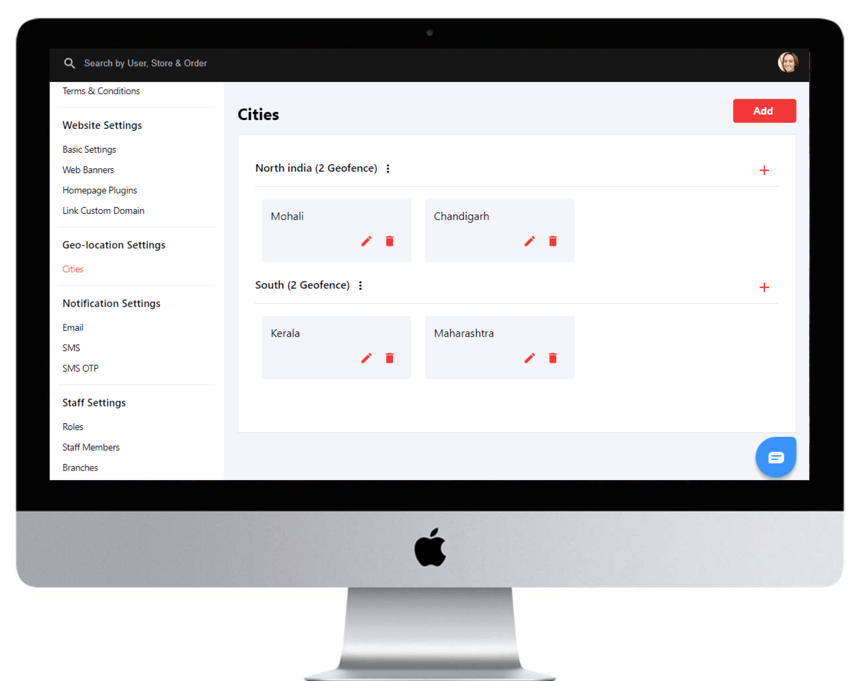Manage Cities For Business