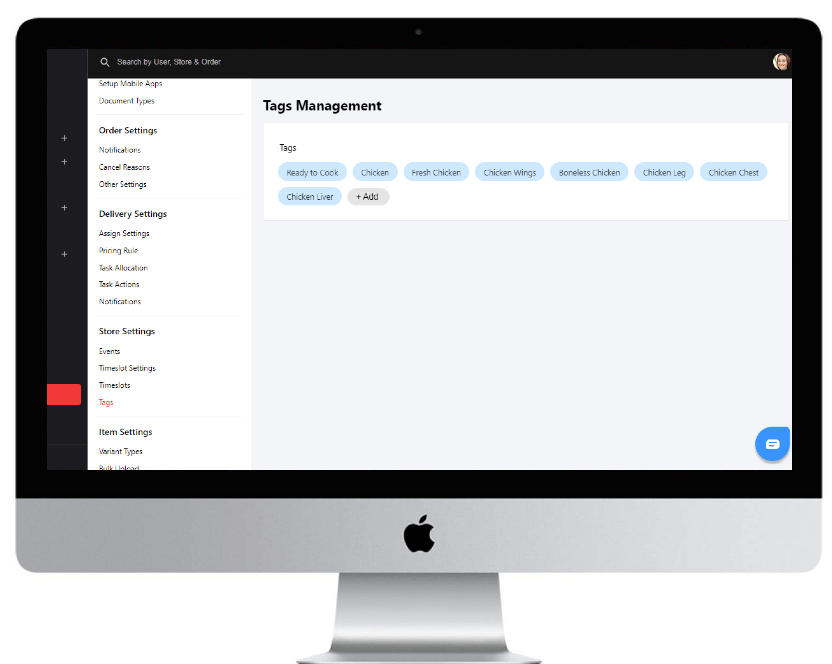 Store Tags Management