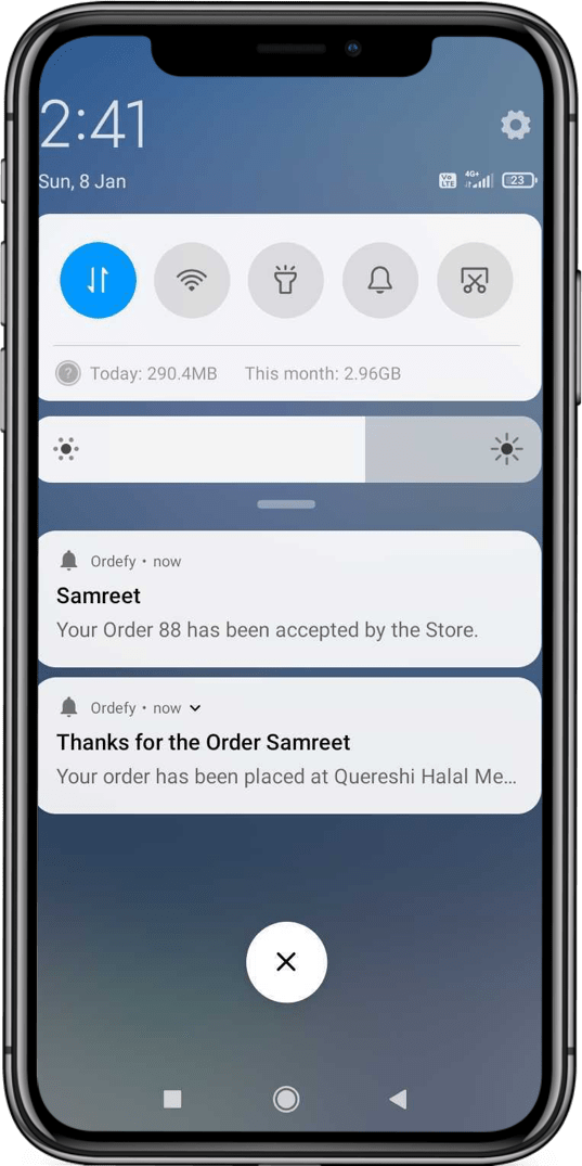Real Time Notifications