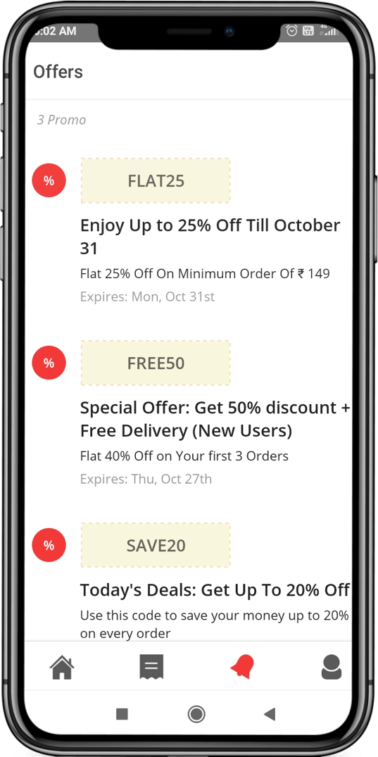 Offers And Discounts