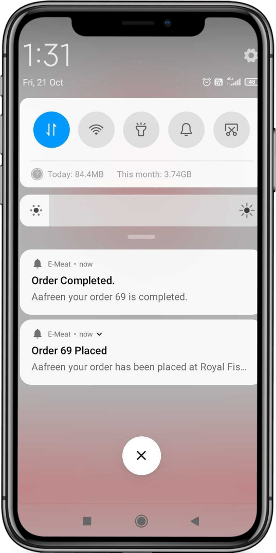 Real Time Notifications