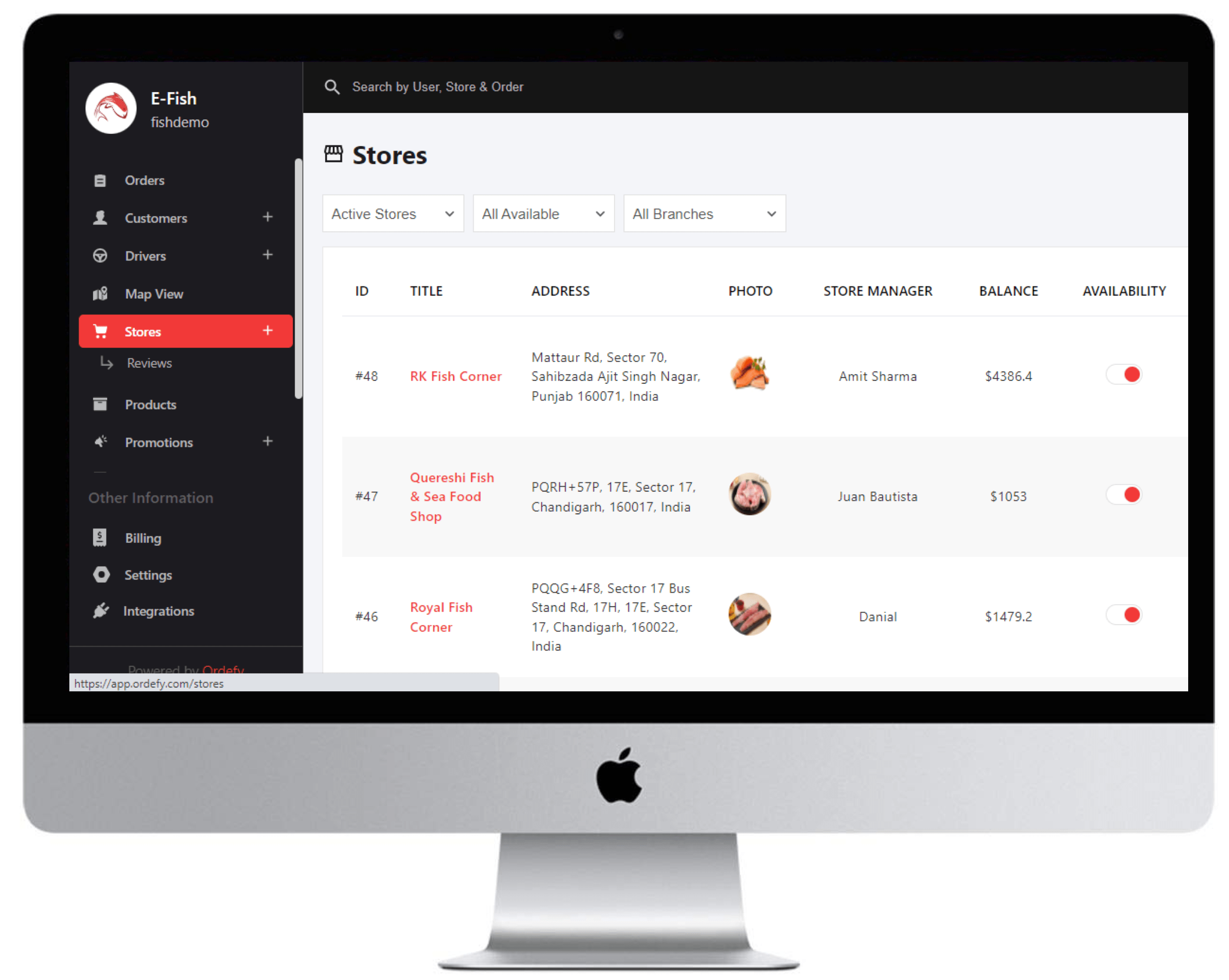 Multiple Store And Outlet Management