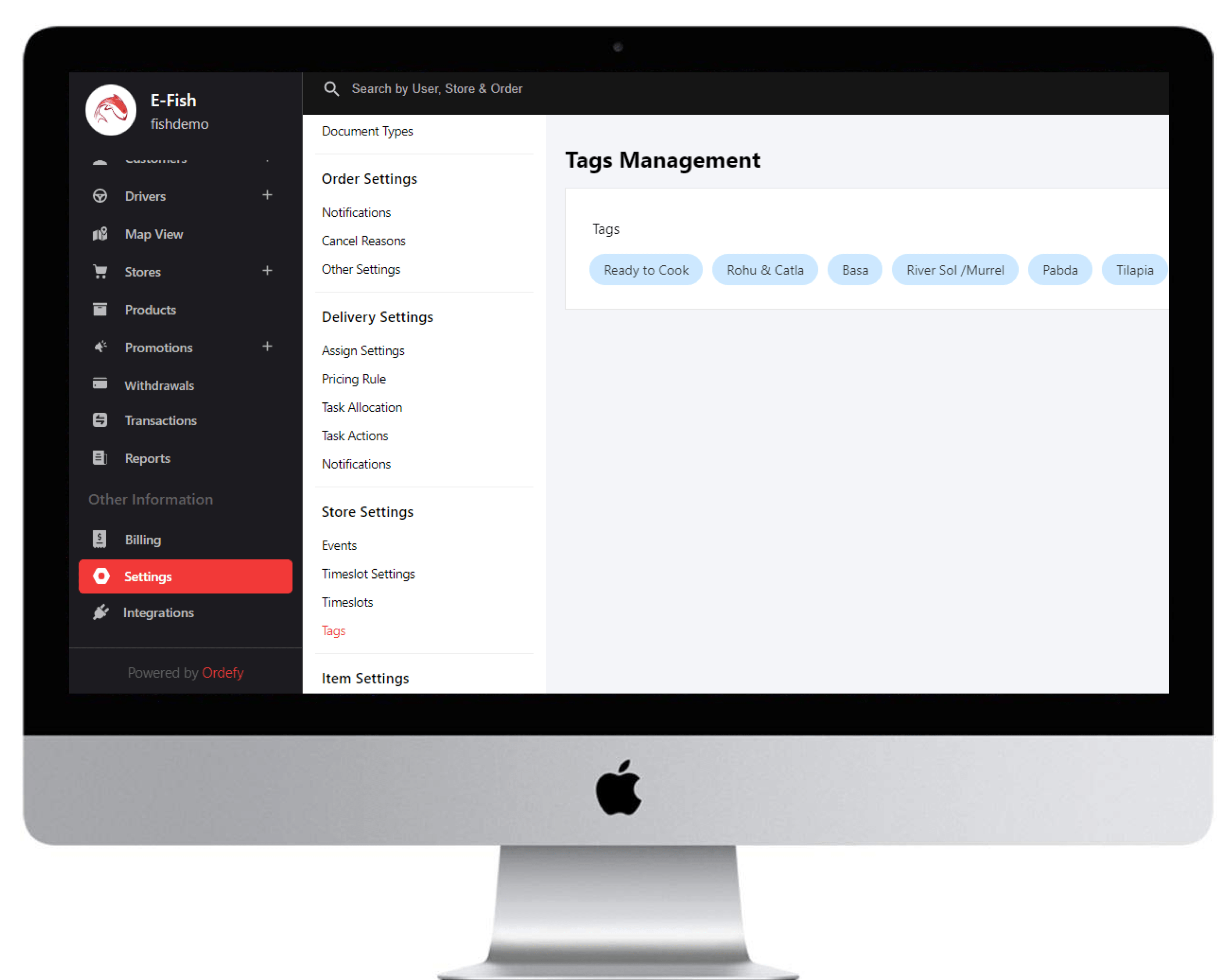 Store Tags Management