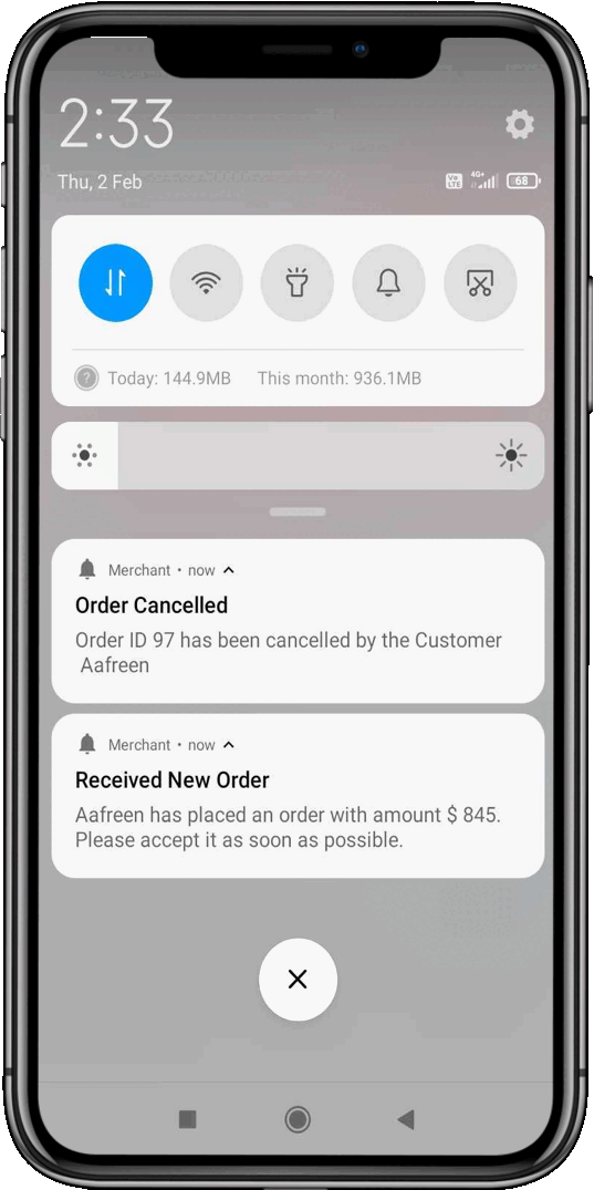 Order Status Management