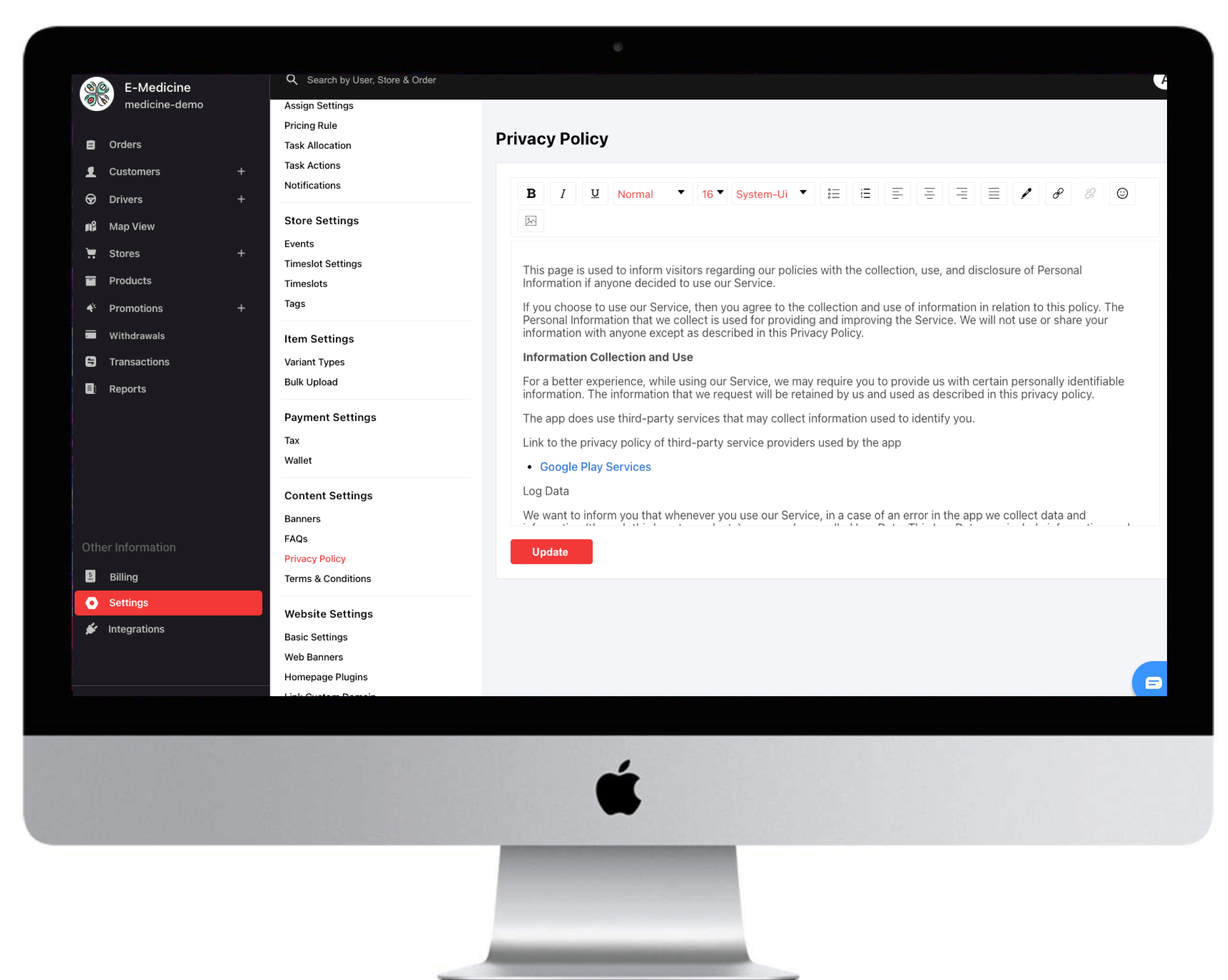 Content Management For Website And App