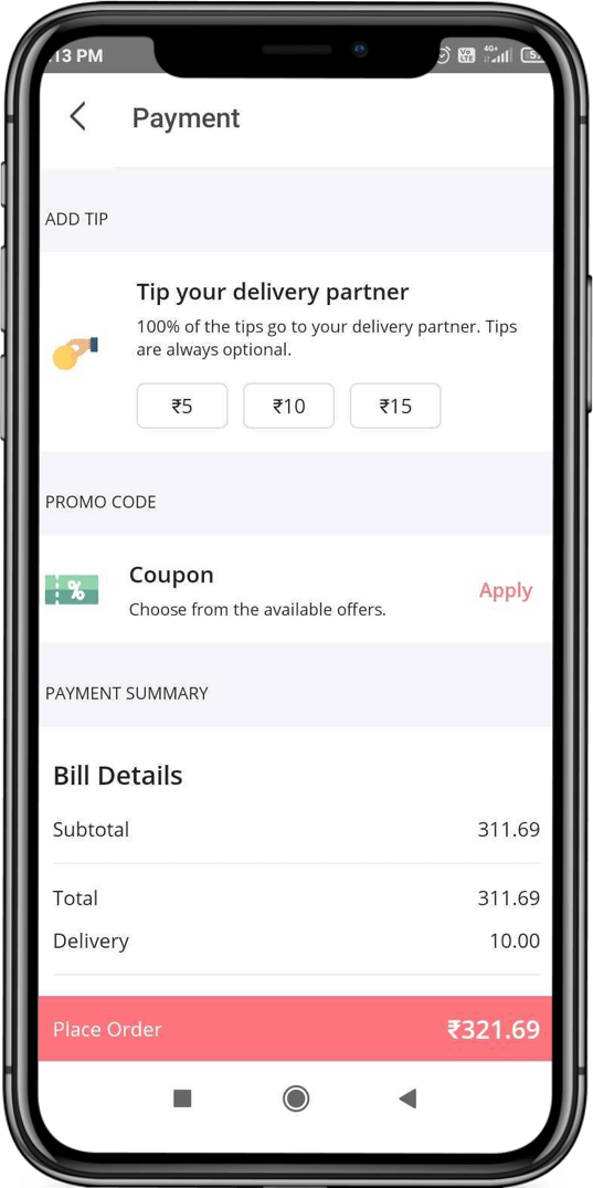 Delivery Tip