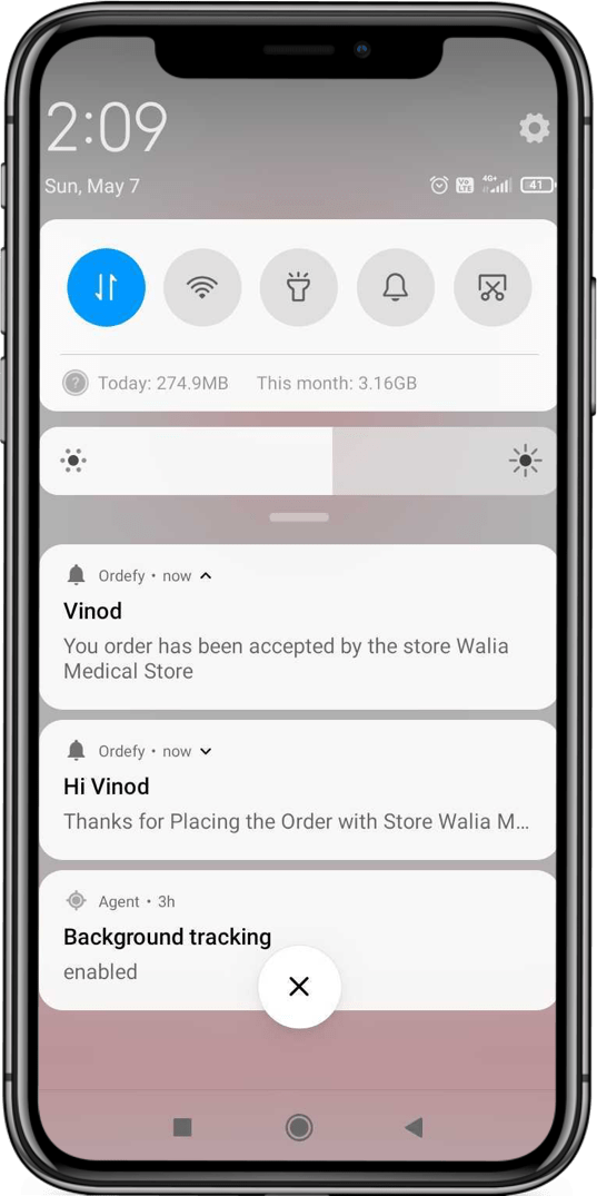 Real Time Notifications