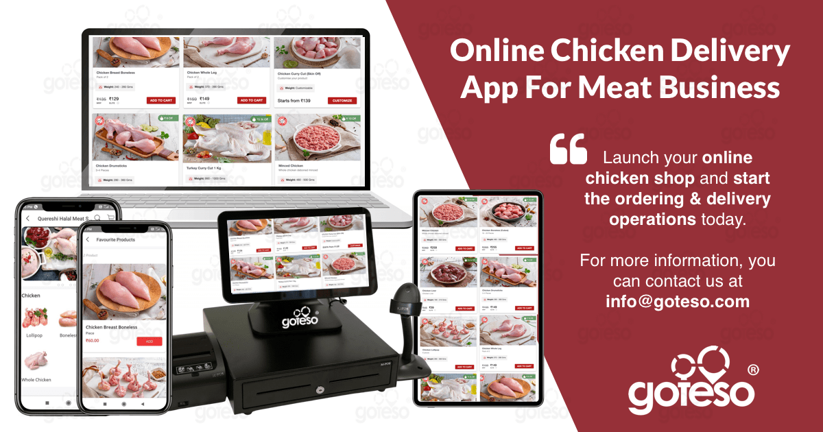 Best Online Chicken Delivery App For Meat Business