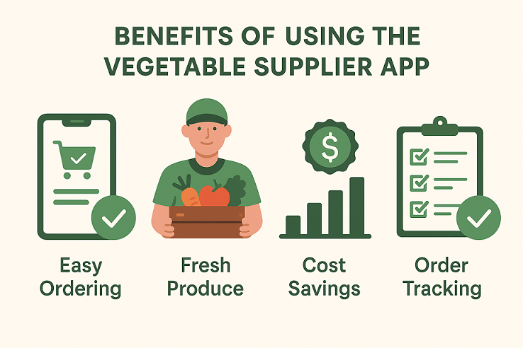 Benefits of Using the Vegetable Supplier App