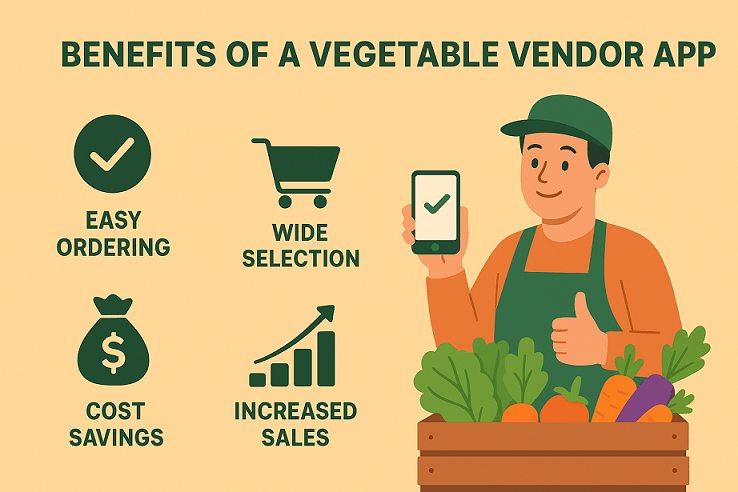 Benefits of a Vegetable Vendor App