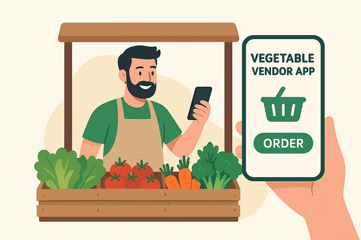 Vegetable Vendor App